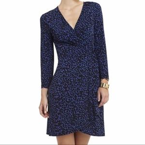 💎BCBG Adele Animal Print Wrap Dress